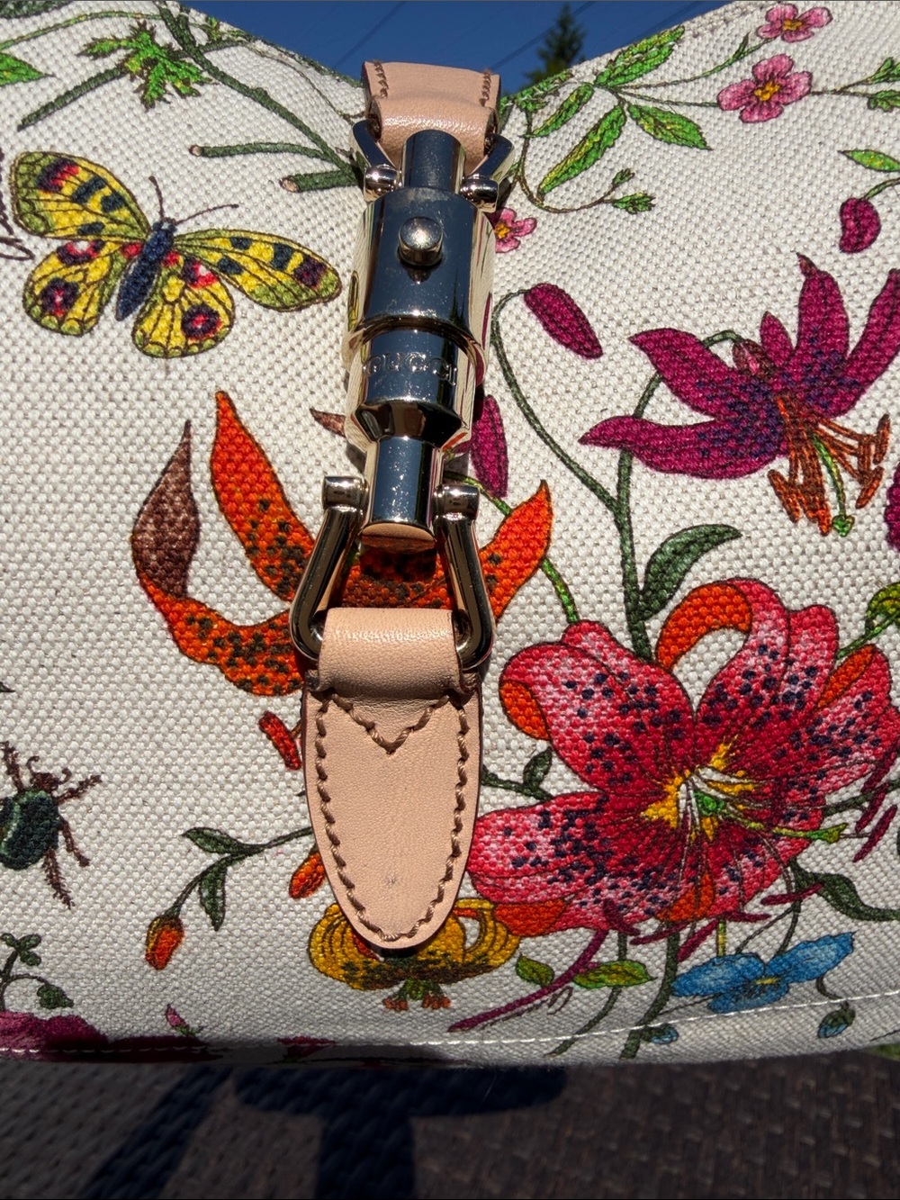 Gucci Flora Jackie Shoulder Bag - Picture 8 of 11